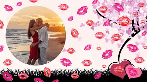 Kiss GIF Photo Frame Editor screenshot 6