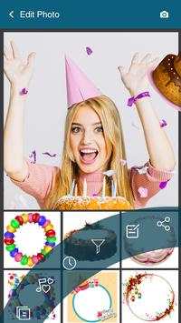 Happy Birthday Video Maker screenshot 2