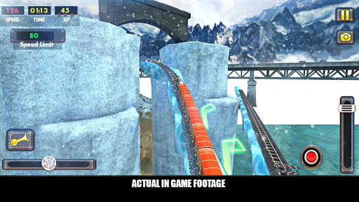 Uphill Train Racing 3D screenshot 3