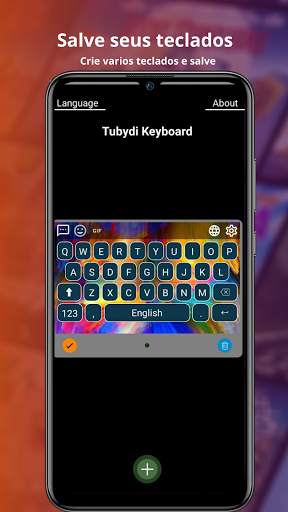 Tubydi Keyboard स्क्रीनशॉट 3