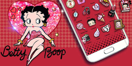 Betty Boop GO Launcher Theme screenshot 4