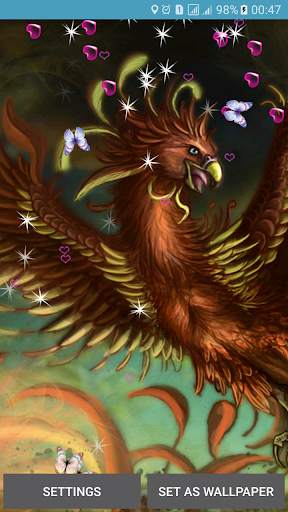 Phoenix Live Wallpaper screenshot 3