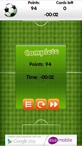 Football Memo Games screenshot 4