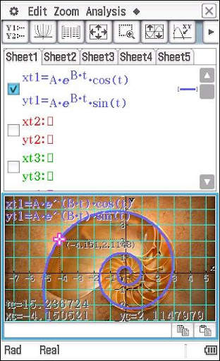 CASIO fx-CG500 screenshot 1