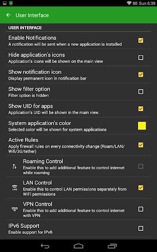 AFWall  (Android Firewall  ) screenshot 10