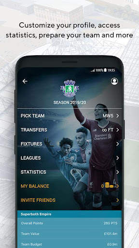 EPL Manager Fantasy Game screenshot 2