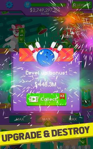 Bowling Idle - Sports Idle Games screenshot 3