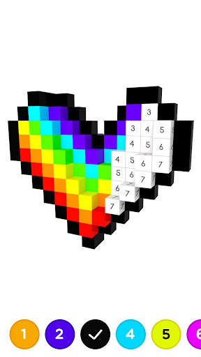 Color by Number ®: 3D No.Draw screenshot 3