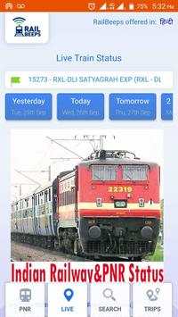 Indian Railway Status Live Train screenshot 1
