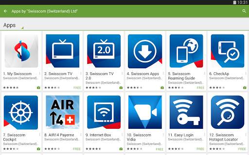 Swisscom Apps screenshot 2