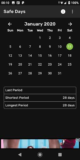 Safe Days screenshot 2