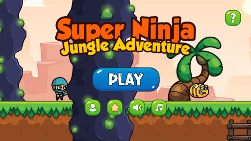 Super Ninja Jungle Adventure screenshot 1