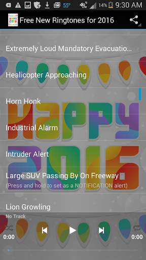 Free New Ringtones for 2018 screenshot 2