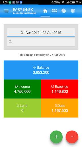 Personal Expense Manager screenshot 1