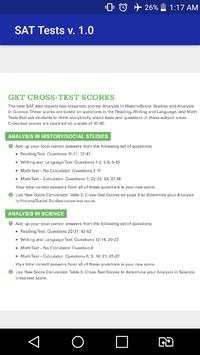 SAT Exam Tests FREE - SAT Prep Practice Tests 2 تصوير الشاشة