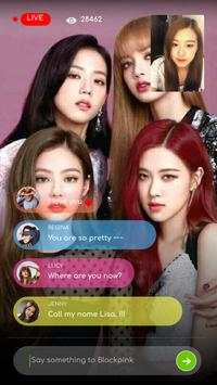 Livestream with Blackpink prank screenshot 4
