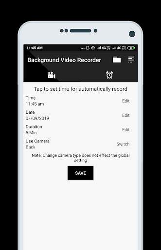 Background Video Recorder screenshot 4
