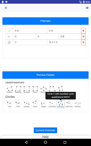 AMIGeO: Euclidean Geometry Problem Solver screenshot 11