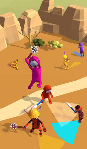 Stickman Smashers -  Clash 3D Impostor io games screenshot 2