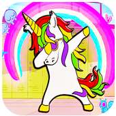 Coloring Unicorn logo