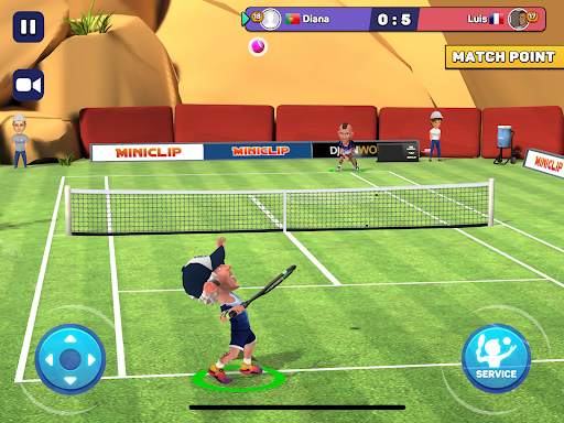 Mini Tennis: Perfect Smash screenshot 21