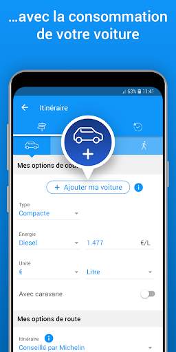ViaMichelin Itinéraire & GPS screenshot 4