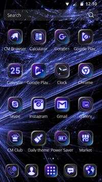 High Tech Black & Purple Theme screenshot 4