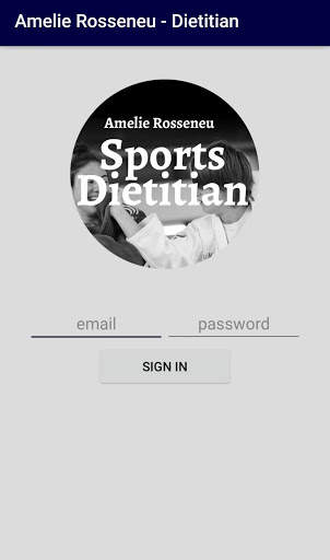 Amelie Rosseneu's Tracking App screenshot 1