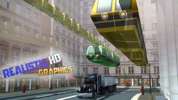 Futuristic Sky Train Driving New: City Train Game screenshot 4