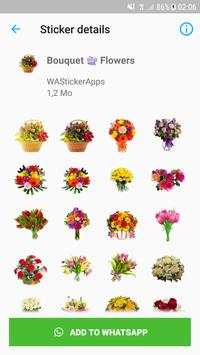 WAStickerApps - Flowers 🌹 Roses screenshot 3