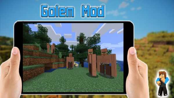 Golem Mod for Minecraft PE screenshot 2