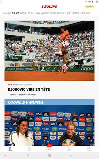 L'Équipe ⚽🏆 Tout le sport en direct : foot, rugby screenshot 9