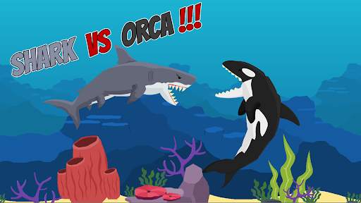 Hybrid Arena: Shark vs Orca screenshot 1