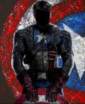 SuperHero Captain America Photo Edit screenshot 1