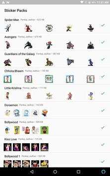Avengers WA Stickers screenshot 12