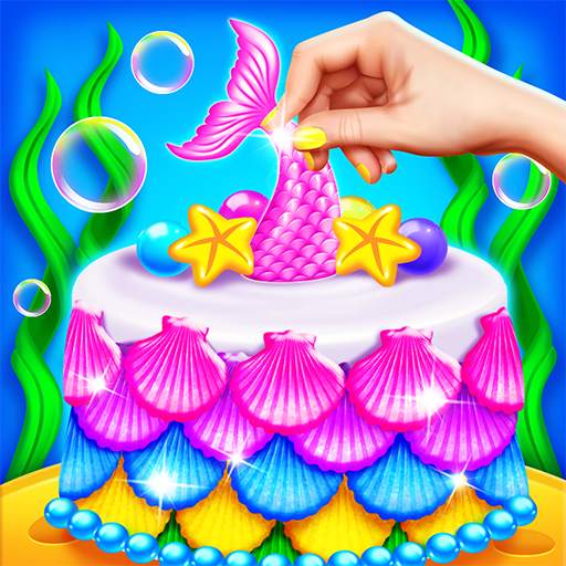 Mermaid Glitter - Cake Maker Chef for Girls 1.4