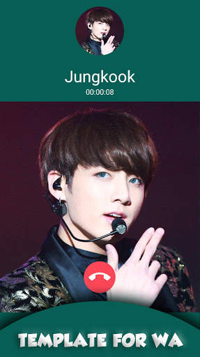 BTS Jungkook Call You Fake Call For WA screenshot 4