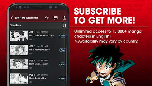 MANGA Plus by SHUEISHA screenshot 2