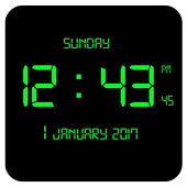 Digital Clock Live Wallpaper icon