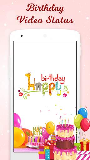 Birthday Video Songs Status - MV Video Maker screenshot 2