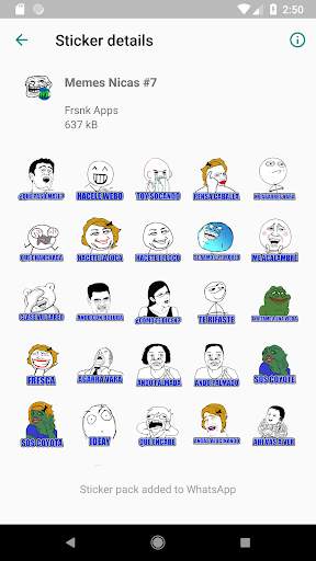Memes Nicas Stickers para WAStickerApps screenshot 8