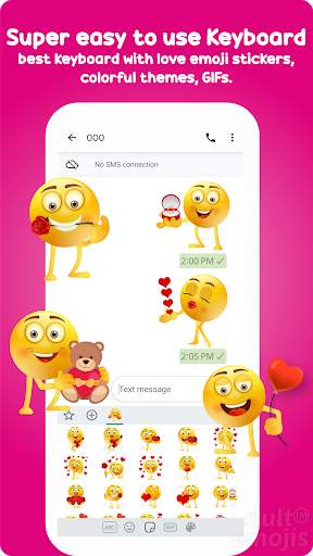 Love Emoji Sticker Keyboard screenshot 4