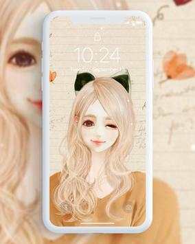 Cute Laurra Girl Wallpaper screenshot 8