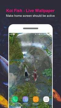 3D Koi Fish Wallpaper screenshot 3