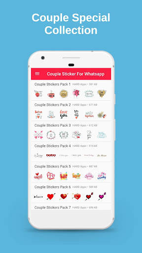 Love Couple Romantic WASticker screenshot 2