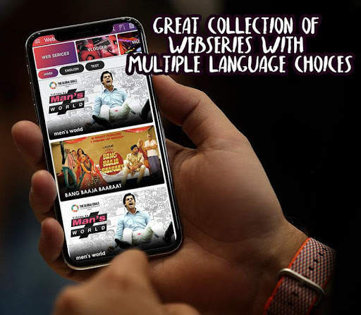 WebZee - Free Web series & Vlogger Video App screenshot 2