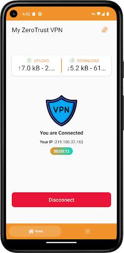MyZeroTrust VPN screenshot 3