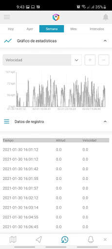 My Tracking screenshot 3