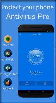 Antivirus Reiniger: Antivirus kostenlos schutz Pro screenshot 1