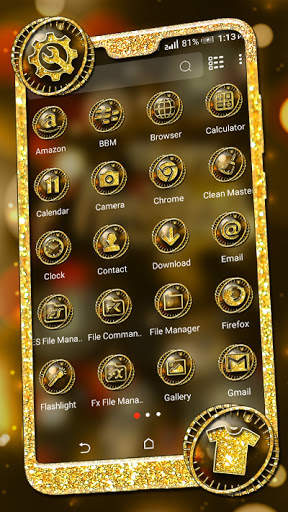 New Year Launcher Theme screenshot 2